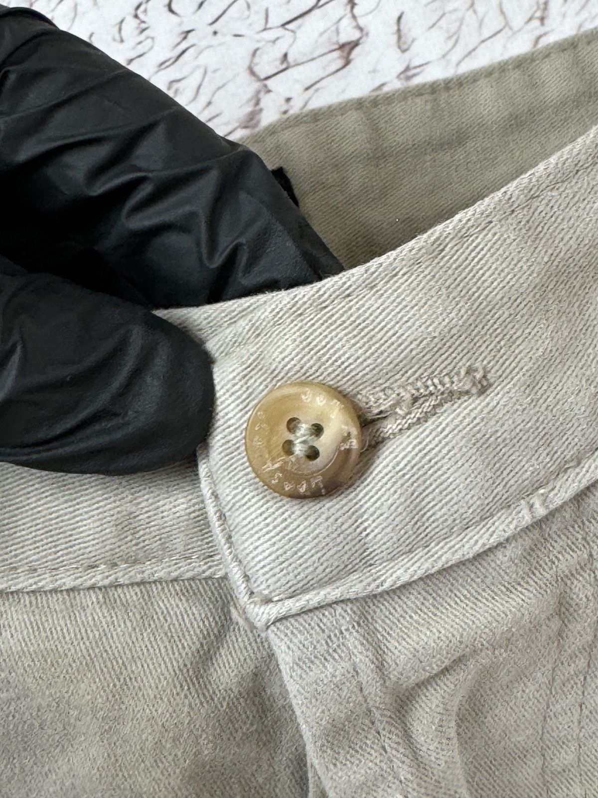 Lee × Vintage Leesures by Lee vintage beige distressed faded cotton pants Size US 34 / EU 50 - 10 Thumbnail