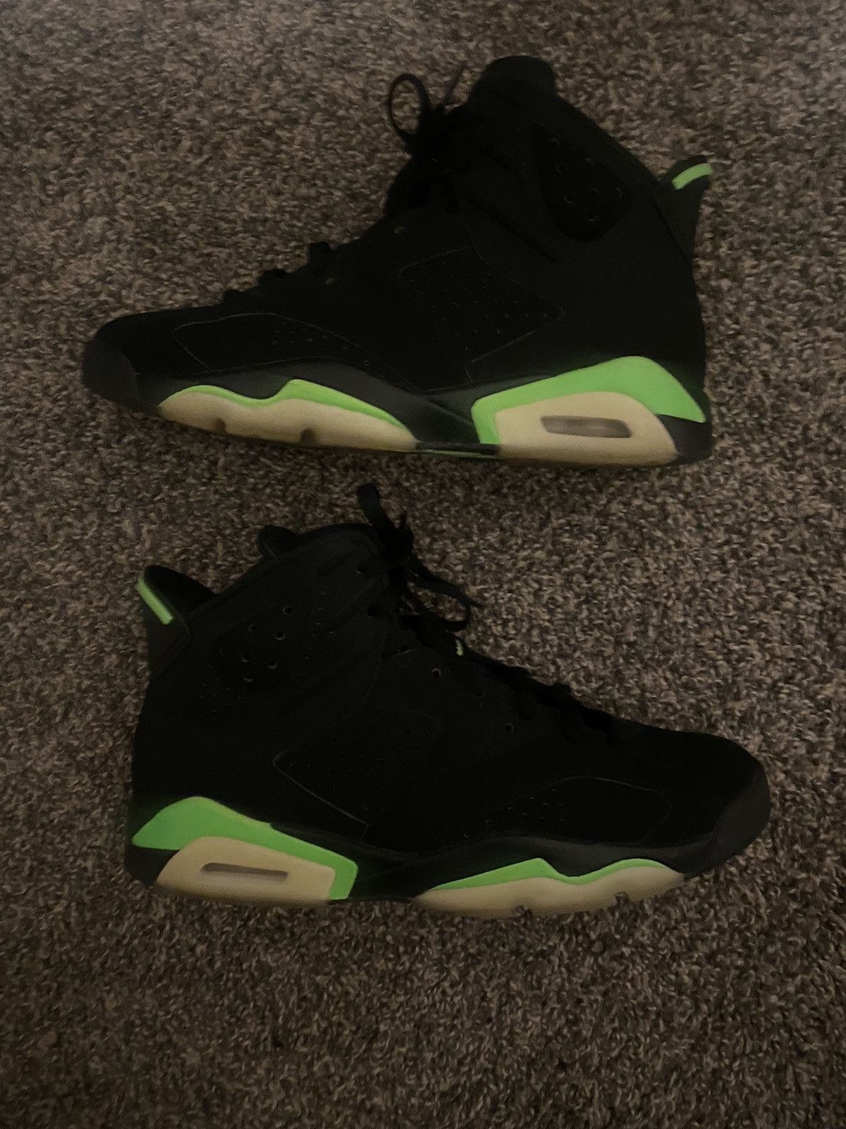 Jordan Brand Jordan 6 Electric Green Size US 11.5 / EU 44-45 - 1 Thumbnail