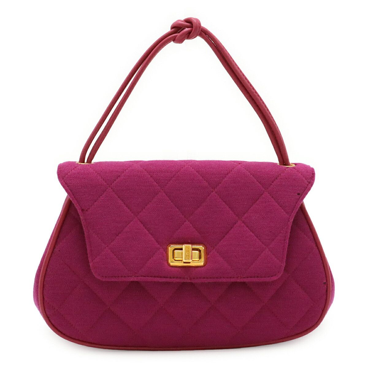 Chanel Chanel Chanel Matelasse Cotton Handbag Textile Handbag DUTY FREE for USA Size ONE SIZE - 1 Thumbnail