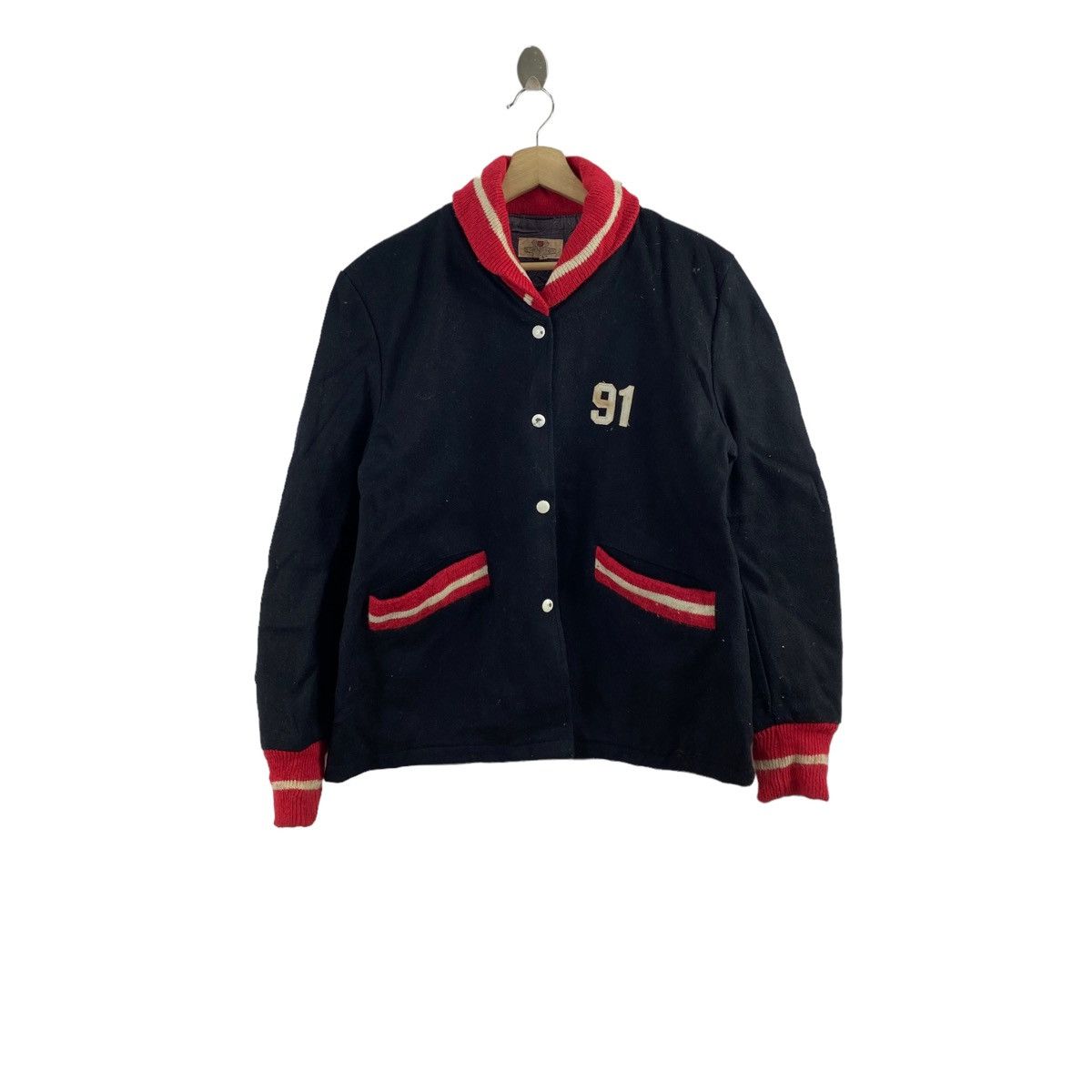 Other DU BIOS CHEERLEADER Embroidered Design Button Up Varsity Size M / US 6-8 / IT 42-44 - 2 Thumbnail