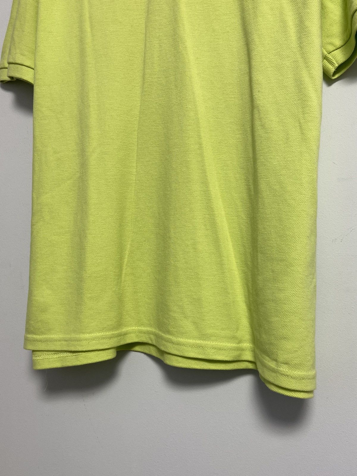 Yves Saint Laurent Yves Saint Laurent YSL Lime green logo polo Size US XL / EU 56 / 4 - 2 Thumbnail
