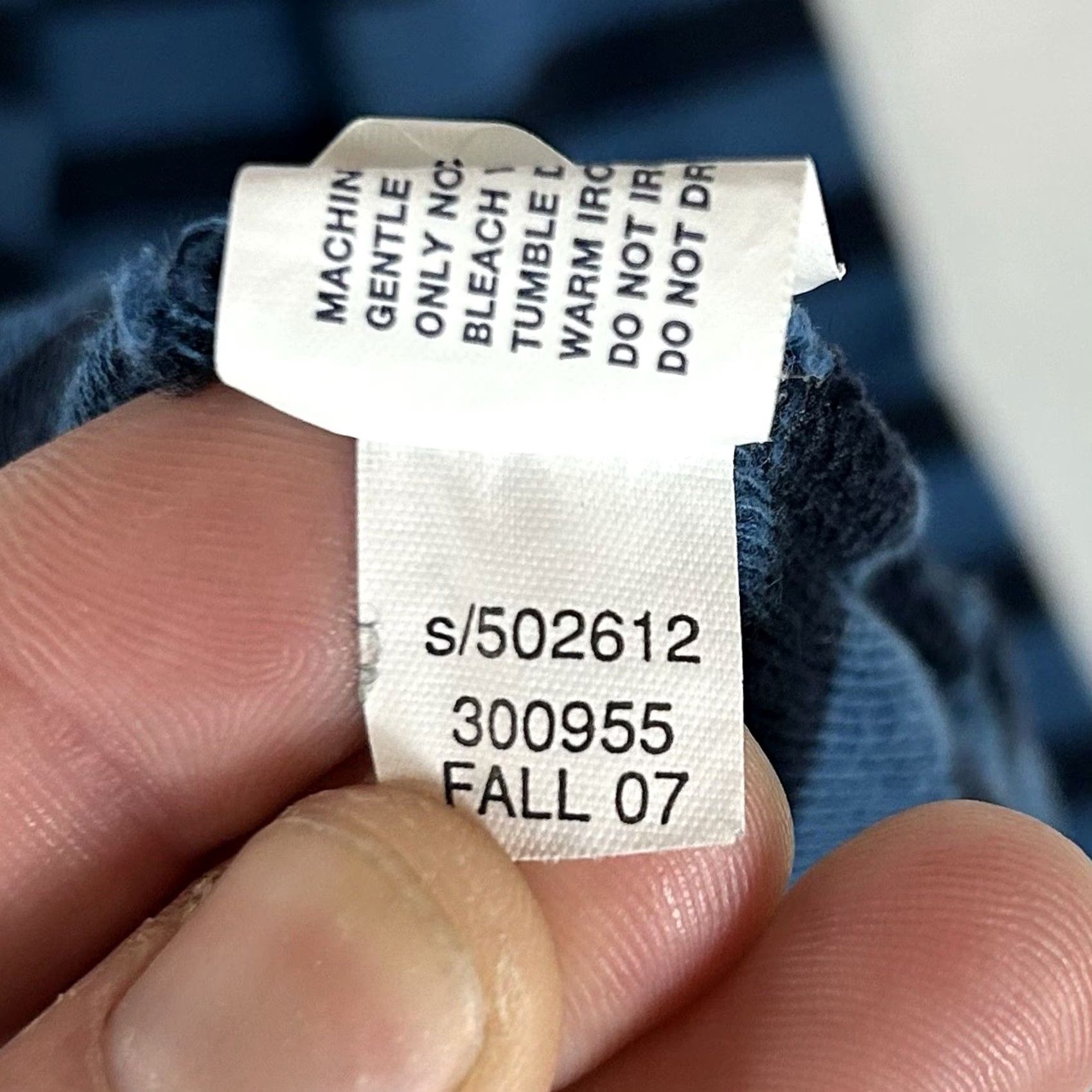 Gap Gap Shirt Womens Large Blue Striped 3/4 Sleeve V-Neck Cotton Tee Size L / US 10 / IT 46 - 5 Thumbnail