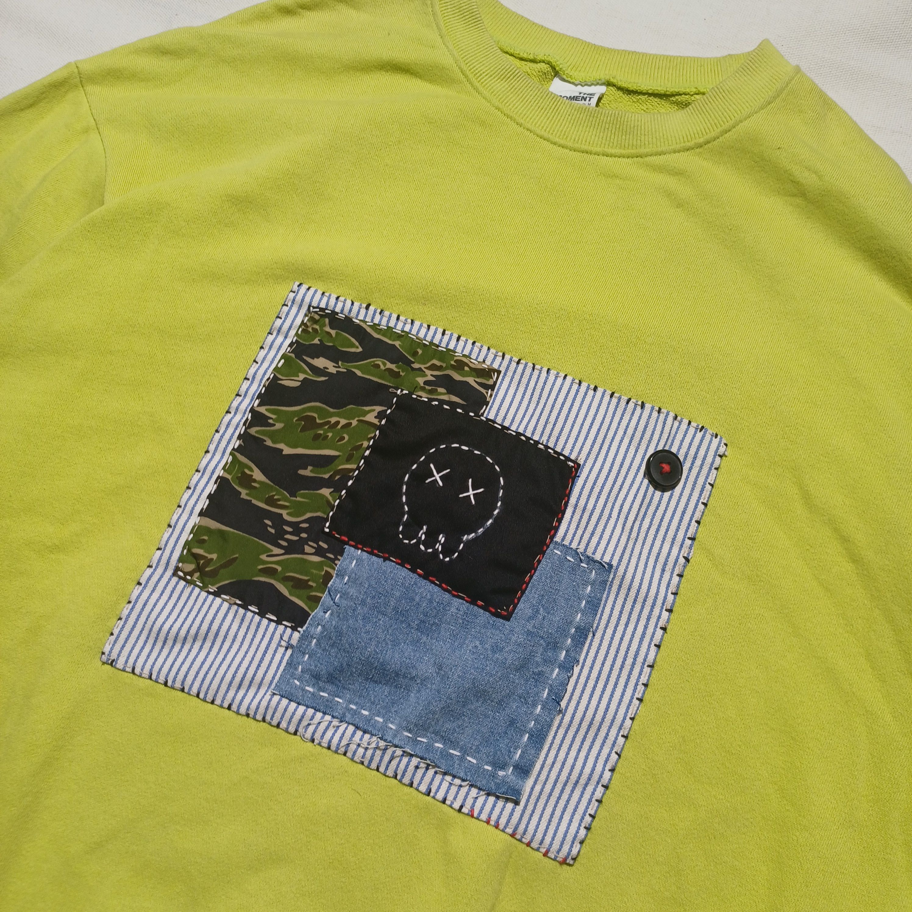 Other Sweatshirt Rework Patch Handcrafted The Moment Size US L / EU 52-54 / 3 - 2 Thumbnail