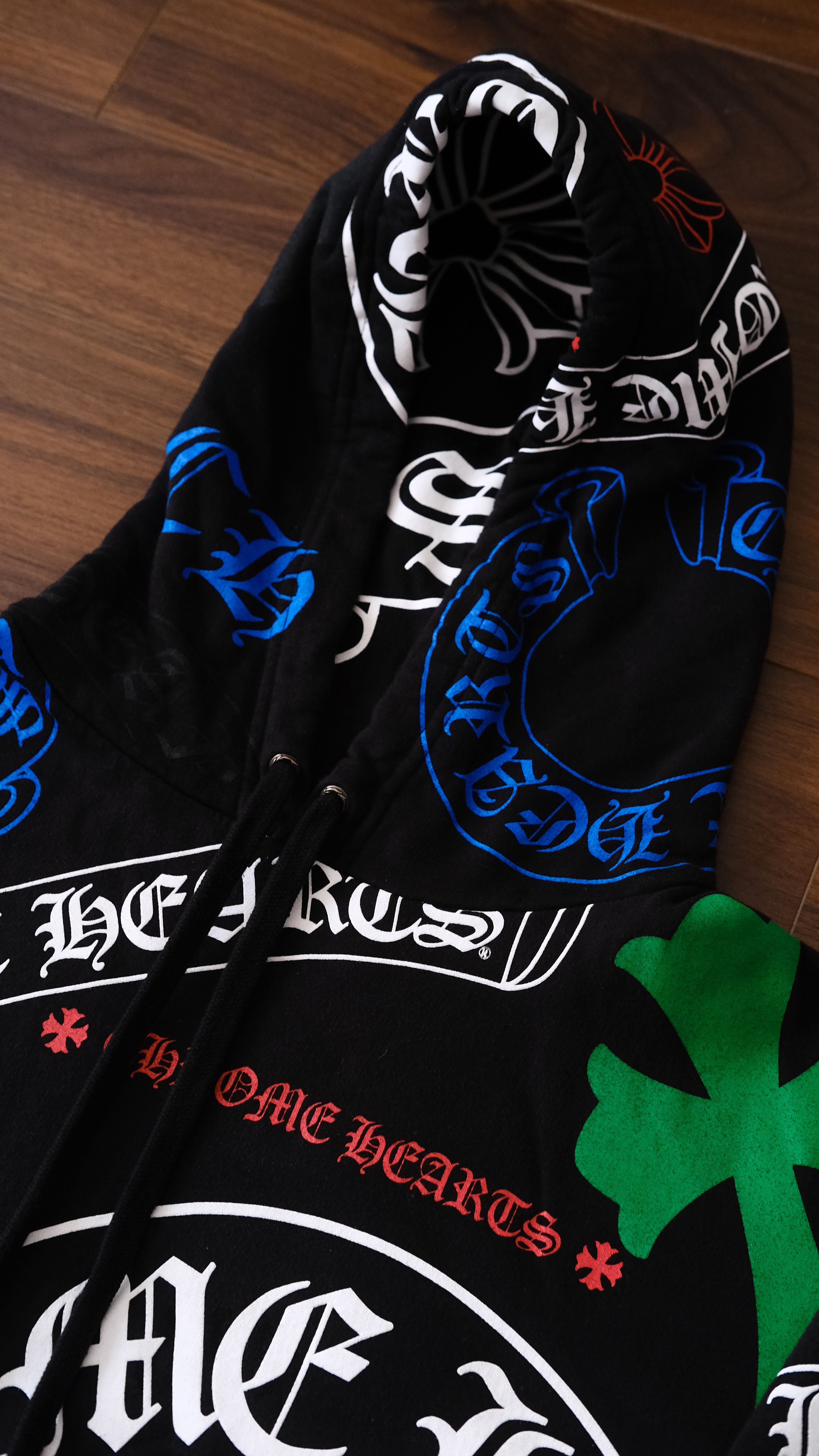 Chrome Hearts Chrome Hearts Stencil Hoodie Black Size US XL / EU 56 / 4 - 3 Thumbnail