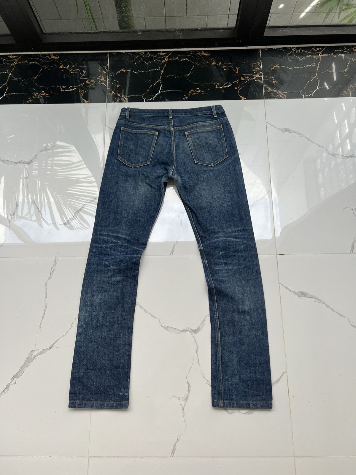 A.P.C. × Vintage 90’s APC NEW CURE H SLIM JEANS Y2K Size US 30 / EU 46 - 2 Thumbnail