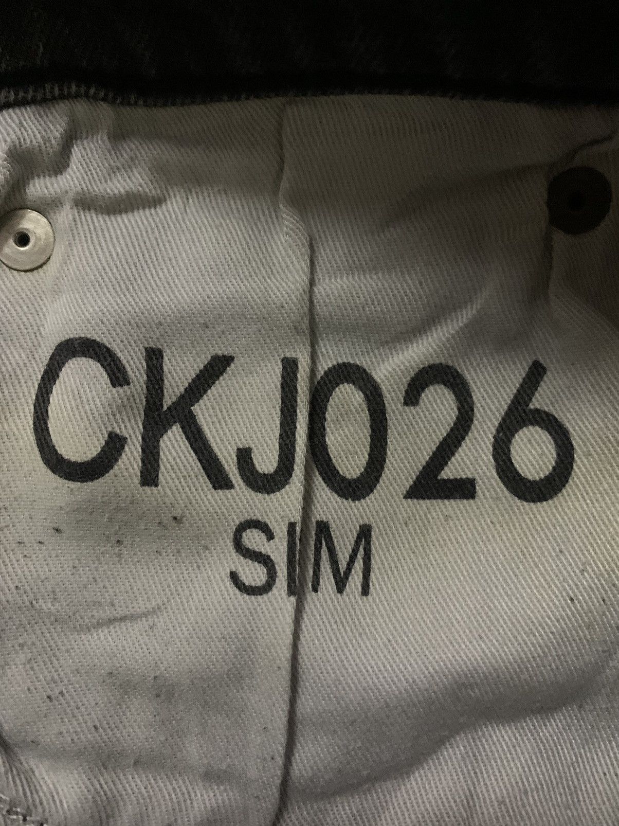 Calvin Klein 205W39NYC Calvin Klein Slim Distressed Denim Size US 32 / EU 48 - 8 Thumbnail
