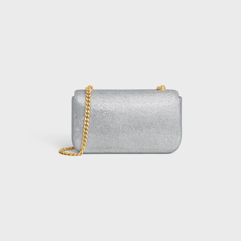 Celine o1w1db10326 115203FFC Size : OS / Shoulder Bag in Silver Size ONE SIZE - 3 Thumbnail