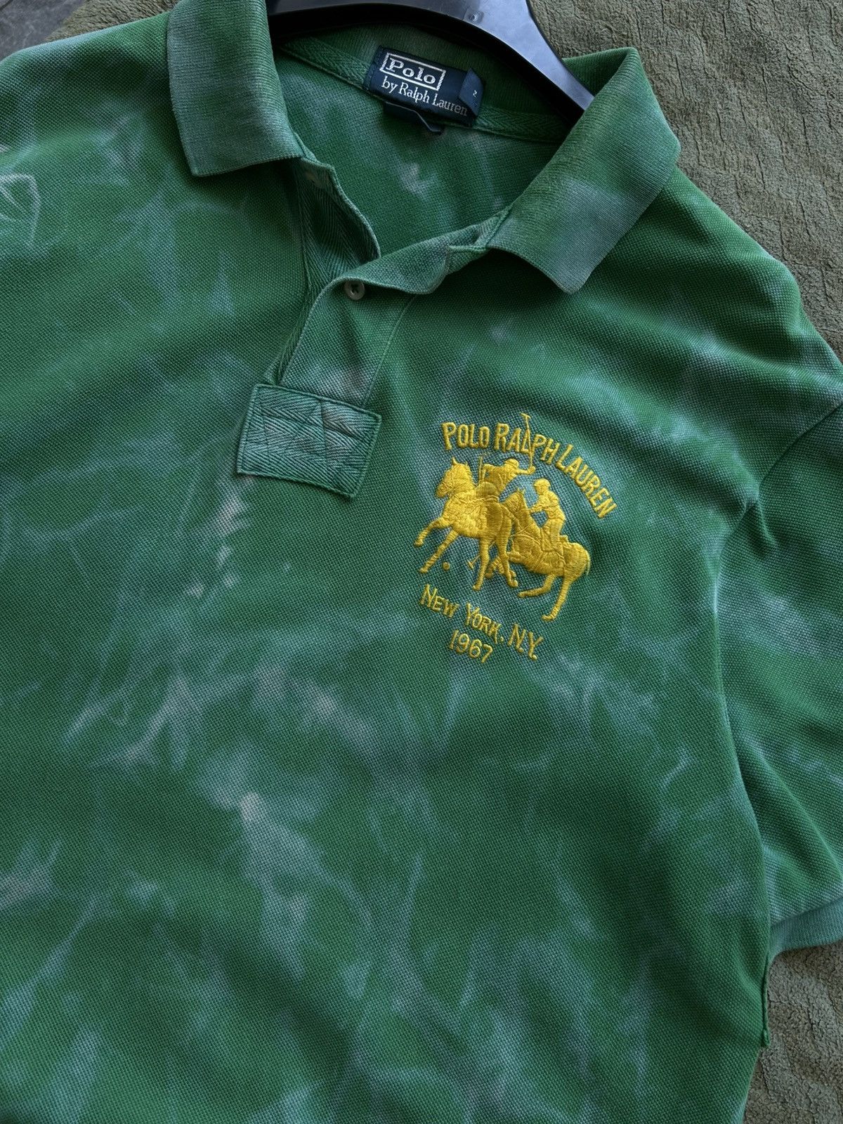 Vintage Polo Ralph Lauren big logo shirt tee Size US XL / EU 56 / 4 - 17 Thumbnail