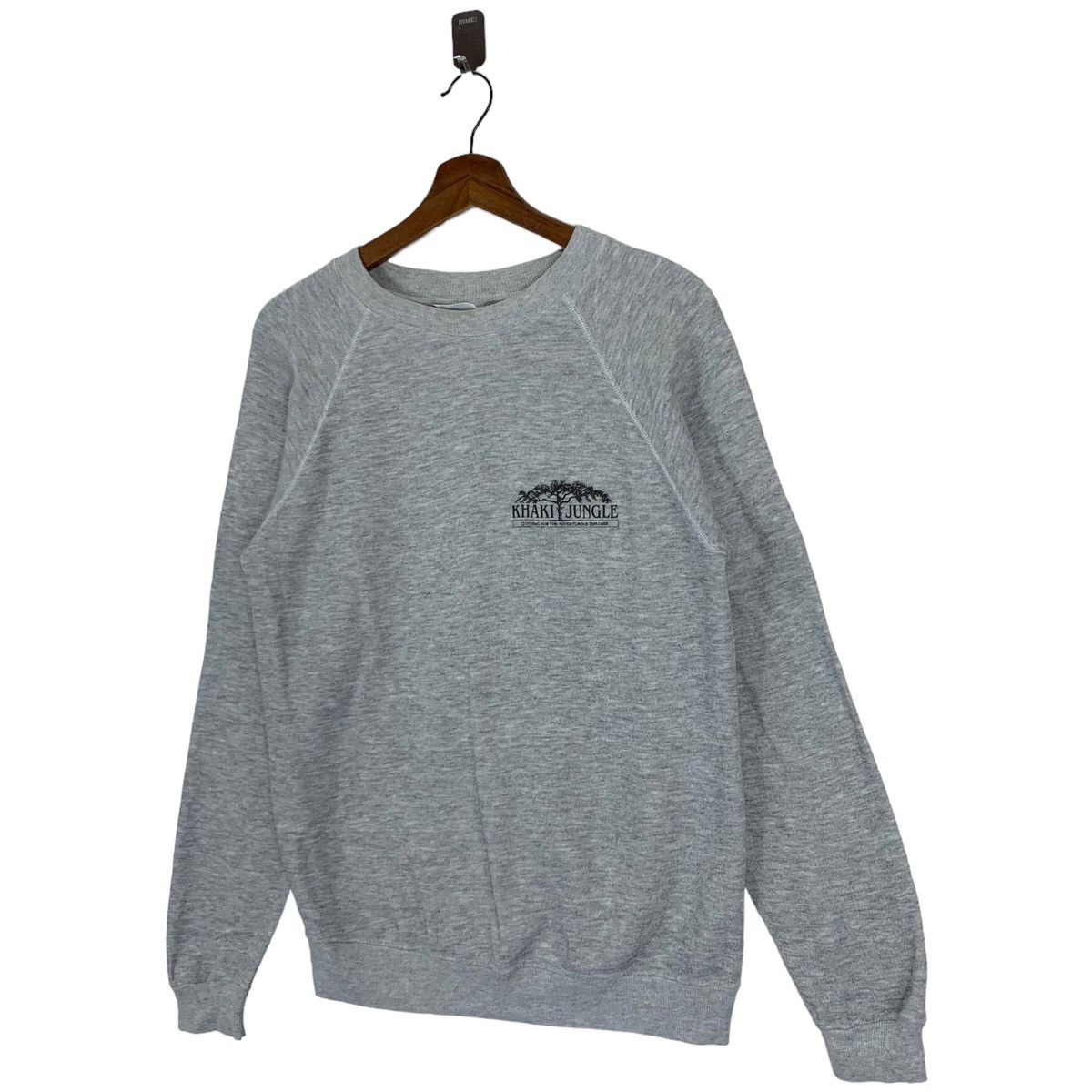 Habitat × Vintage VINTAGE KHAKI JUNGLE ELEPHANT WILDLIFE PULLOVER CREWNECK Size US M / EU 48-50 / 2 - 3 Thumbnail