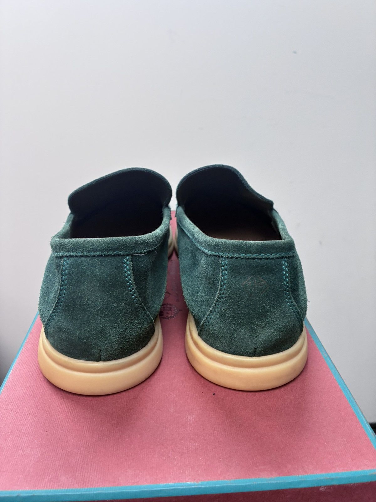 Loro Piana Loro Piana teal green summer walk uk 6.5 eu 40.5 Size US 7.5 / EU 40-41 - 5 Thumbnail