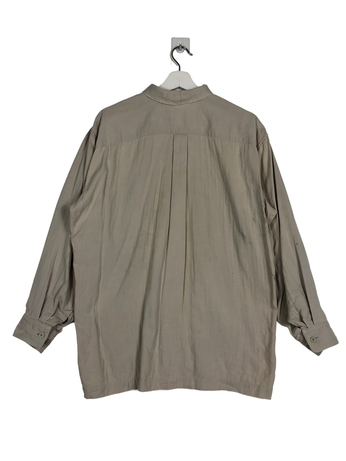 Issey Miyake 🔥 VINTAGE ISSEY MIYAKE RAYON MANDARIN SHIRTS Size US M / EU 48-50 / 2 - 12 Thumbnail