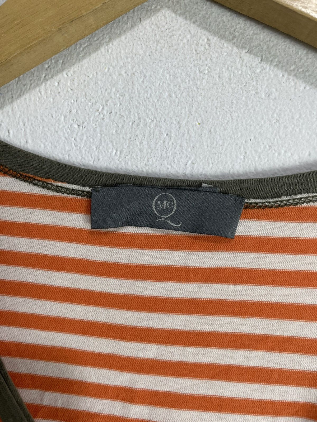 Alexander McQueen Two tone Wrinkled Striped Tshirt Size S / US 4 / IT 40 - 4 Thumbnail