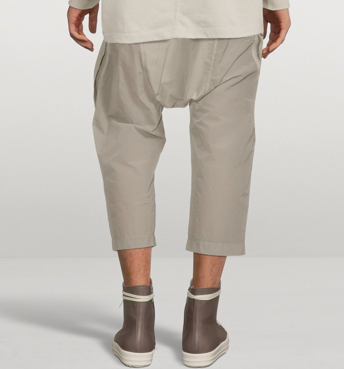 Rick Owens Nylon Cargo Cropped Pants Size US 34 / EU 50 - 2 Thumbnail