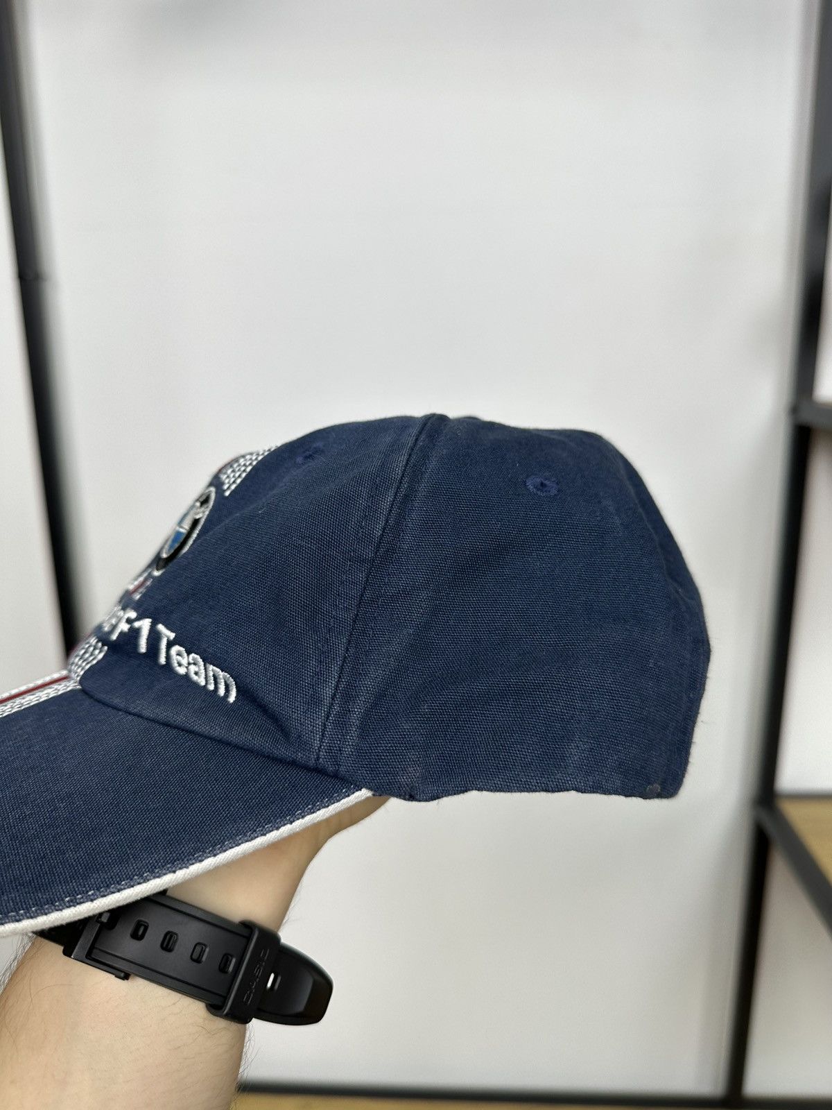 BMW BMW Sauber F1 team OS Hat Cap Formula One 2008 Unisex Racing Size ONE SIZE - 3 Thumbnail