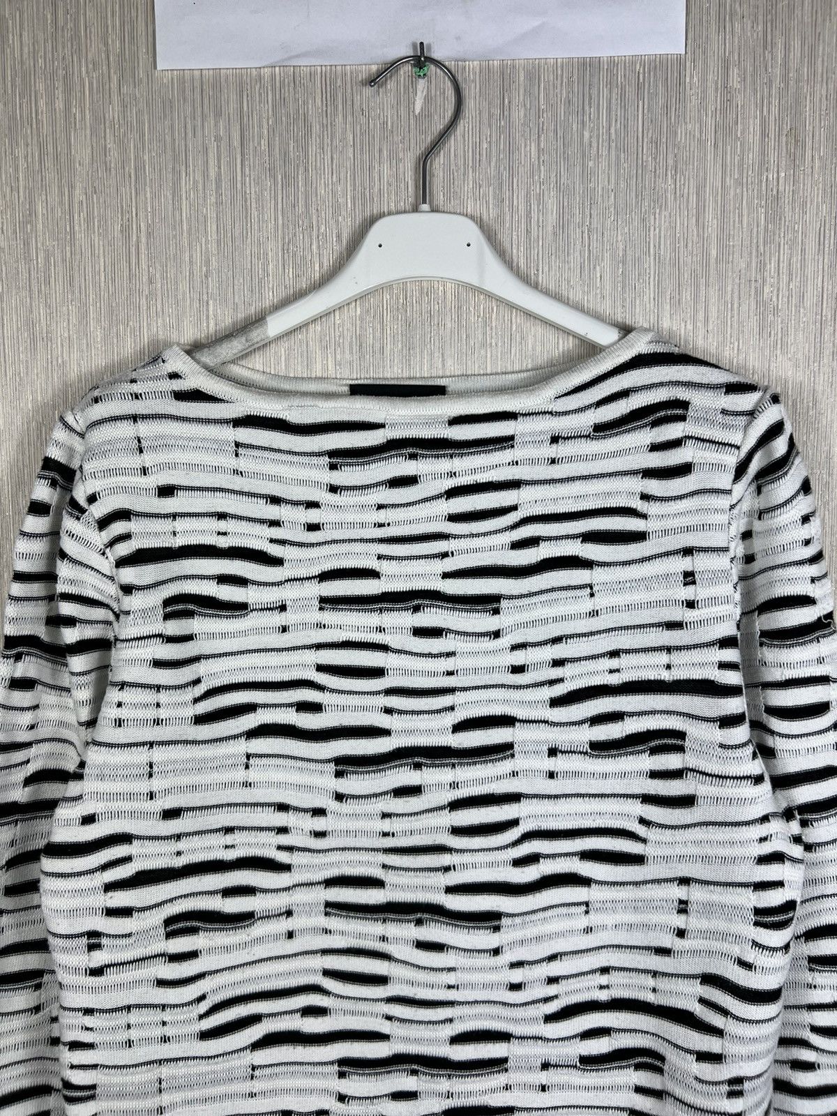 Carlo Colucci Vintage Carlo Colucci illusion knitted sweater avant garde Size S / US 4 / IT 40 - 5 Thumbnail