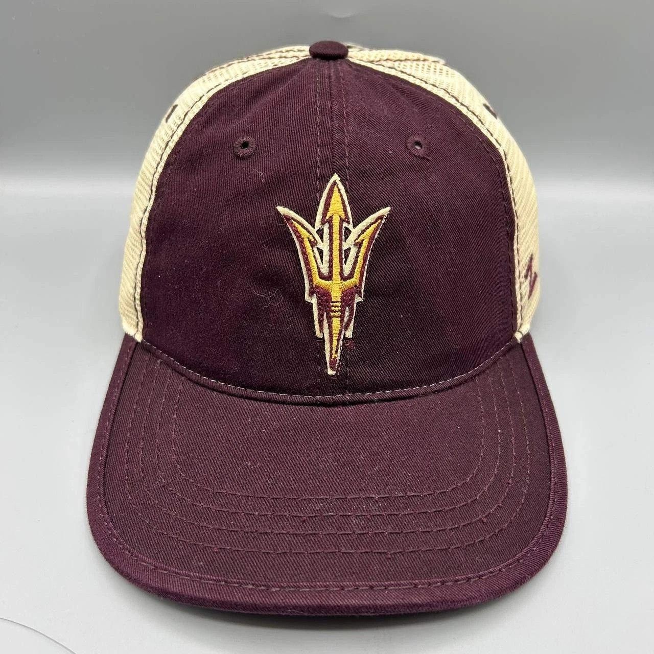 Zephyr Vintage Arizona State Sun Devils Trucker Hat NCAA Snap Back Size ONE SIZE - 1 Thumbnail