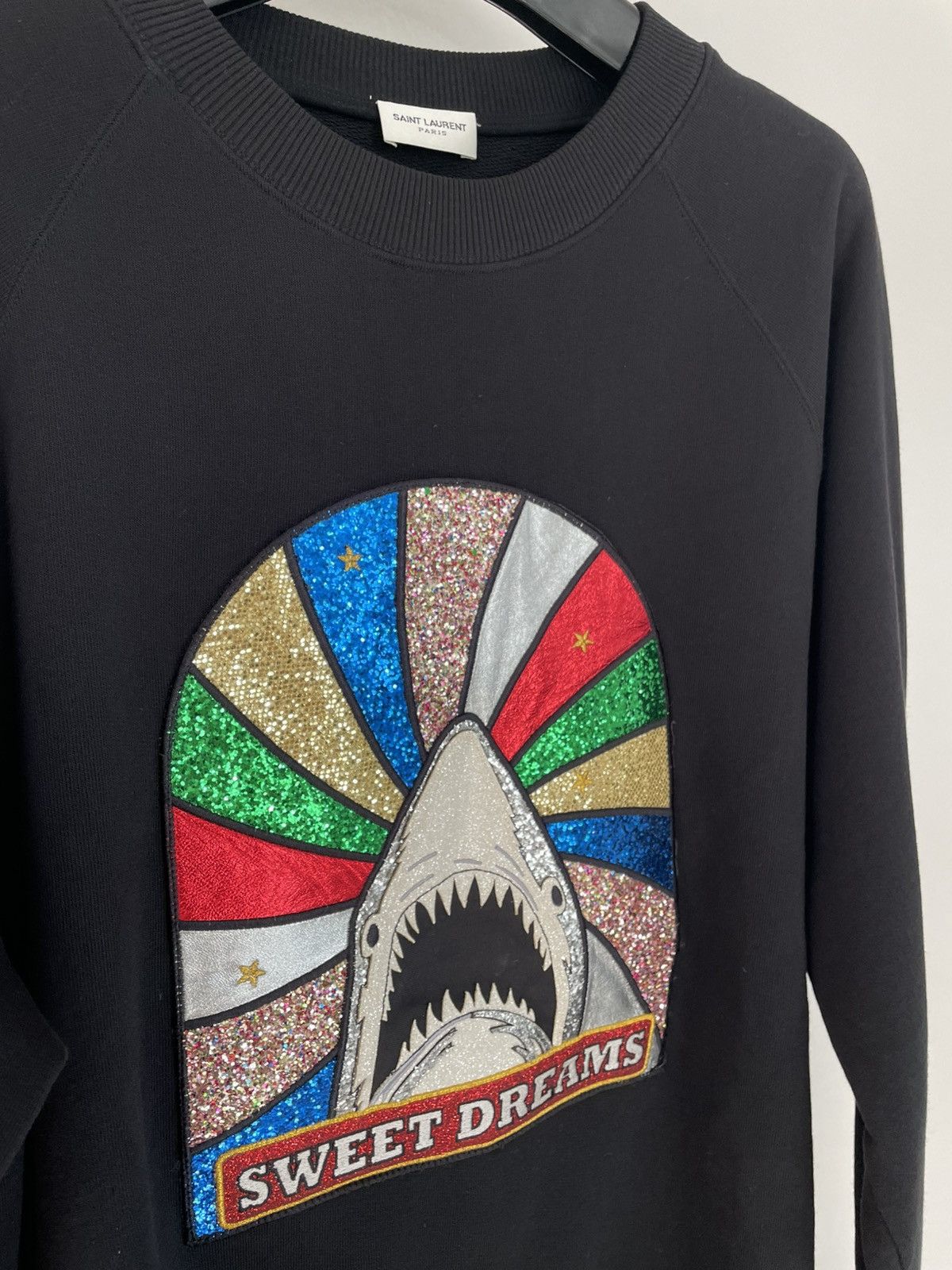 Saint Laurent Paris Saint Laurent Paris Sweatshirt Size US XL / EU 56 / 4 - 3 Thumbnail