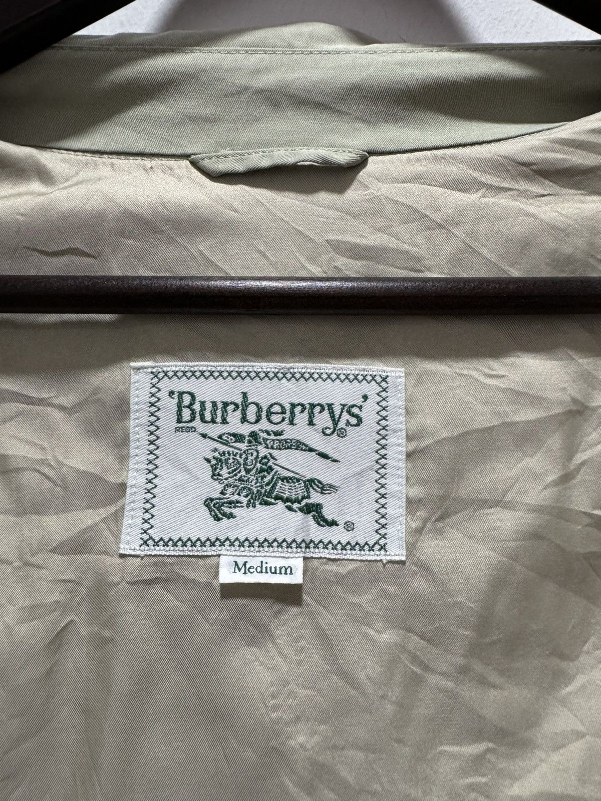 Burberry × Vintage DISTRESSED BURBERRY ZIP UP JACKET Size US S / EU 44-46 / 1 - 14 Thumbnail