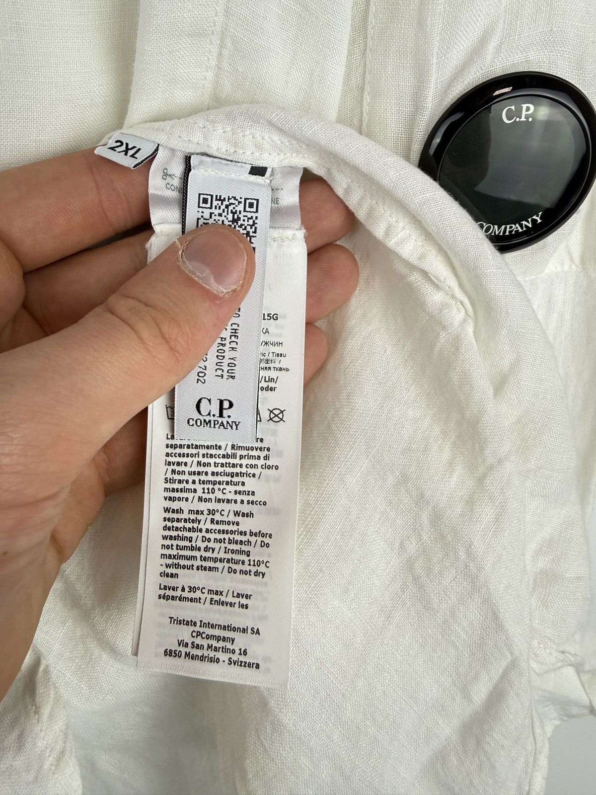 C.P. Company White C.P. Company shirt (brand new with tags) Size US XXL / EU 58 / 5 - 8 Thumbnail