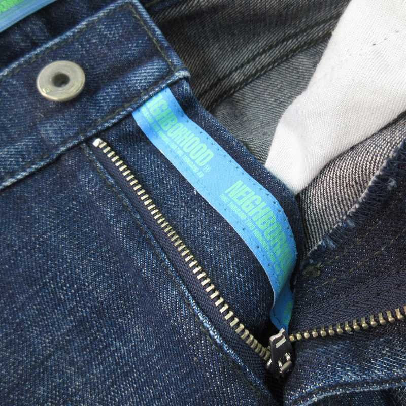 Neighborhood 2002 Neighborhood Fragment Narrow Low Waist Denim Jeans Size US 30 / EU 46 - 7 Thumbnail