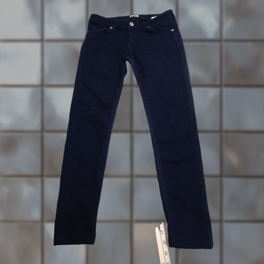 Naked & Famous Jeans Womens 27 Dark Indigo Blue The Skinny Super Stretch Denim Skinny Jeans Dark Indigo Blue Womens 27