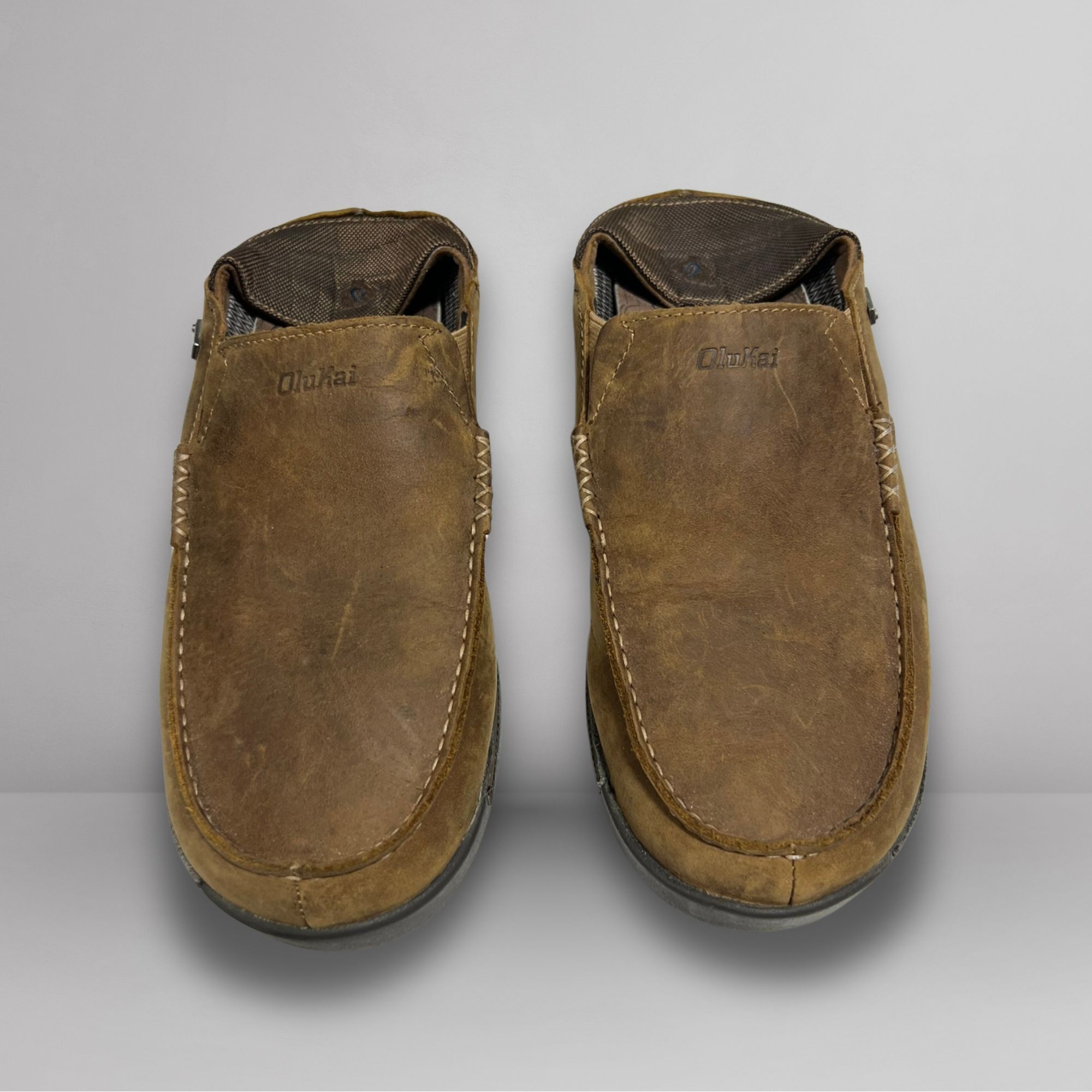 Olukai Olukai NA’I WP Men’s Waterproof Slip-On Loafers US 9 (10336- Size US 9 / EU 42 - 3 Thumbnail