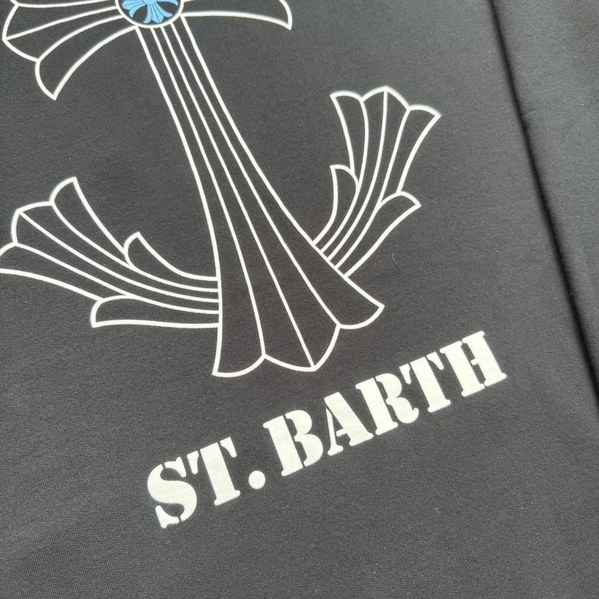 Chrome Hearts St barths cross pullover hoodie Size US L / EU 52-54 / 3 - 6 Thumbnail