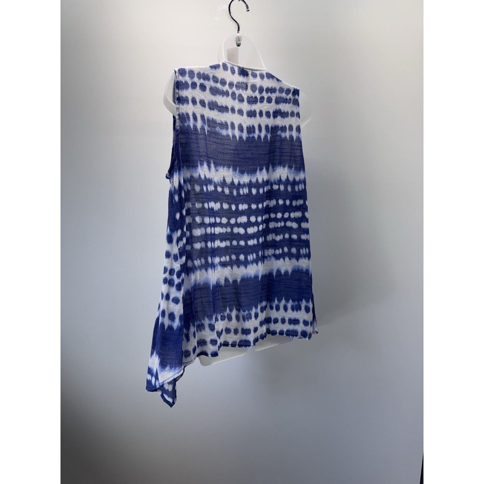 Other Brina & Em Women’s Blue & White Tie Dyed Cover Up Size Large Size L / US 10 / IT 46 - 3 Thumbnail
