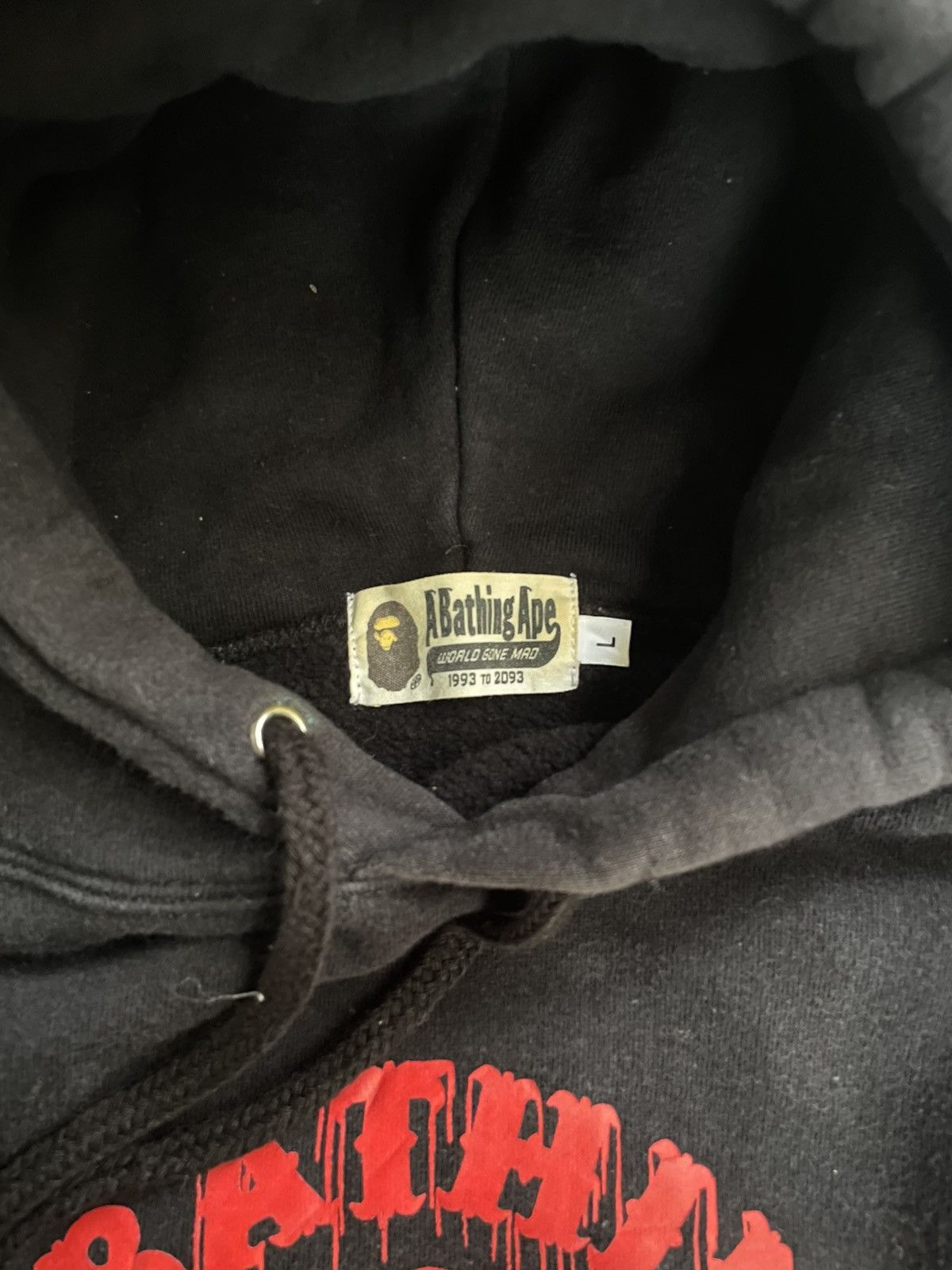 Bape BAPE®️ A Bathing Ape Blood Drip Hoodie Pull Over Size US L / EU 52-54 / 3 - 3 Thumbnail