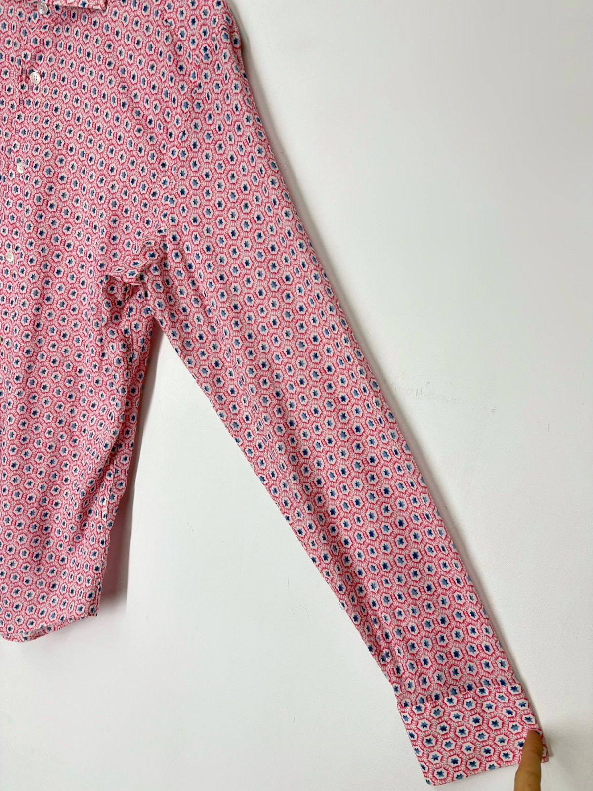 Fedeli Fedeli for Bongenie Grieder Luxury All Over Print Shirt Size US L / EU 52-54 / 3 - 13 Thumbnail