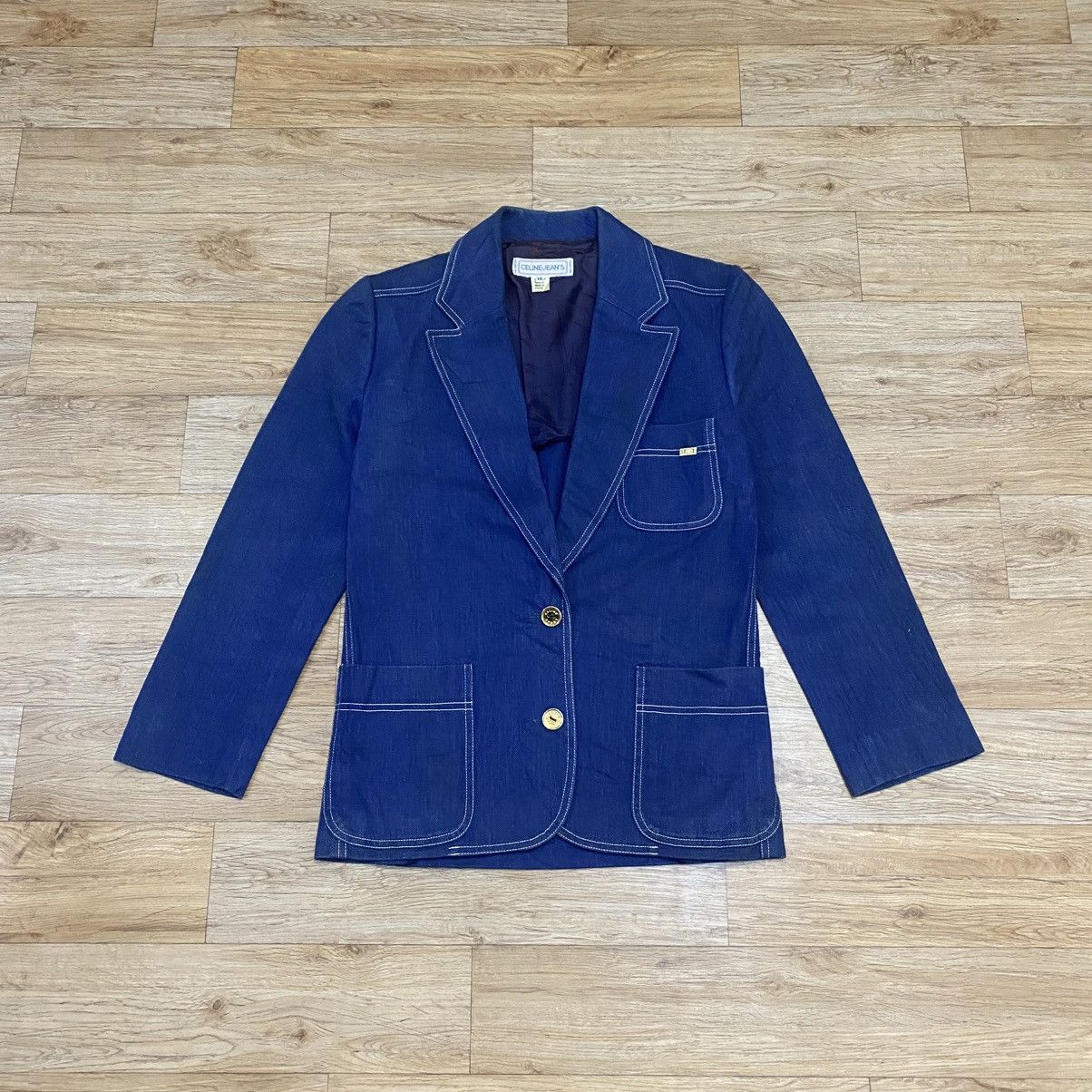 Celine 1990s Celine Blazers Denim Size M / US 6-8 / IT 42-44 - 1 Thumbnail