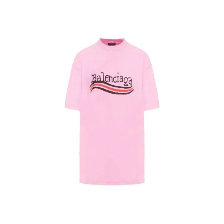 Balenciaga Balenciaga Logo Printed T-Shirt for Women 0079-2507 Size M / US 6-8 / IT 42-44 - 1 Thumbnail