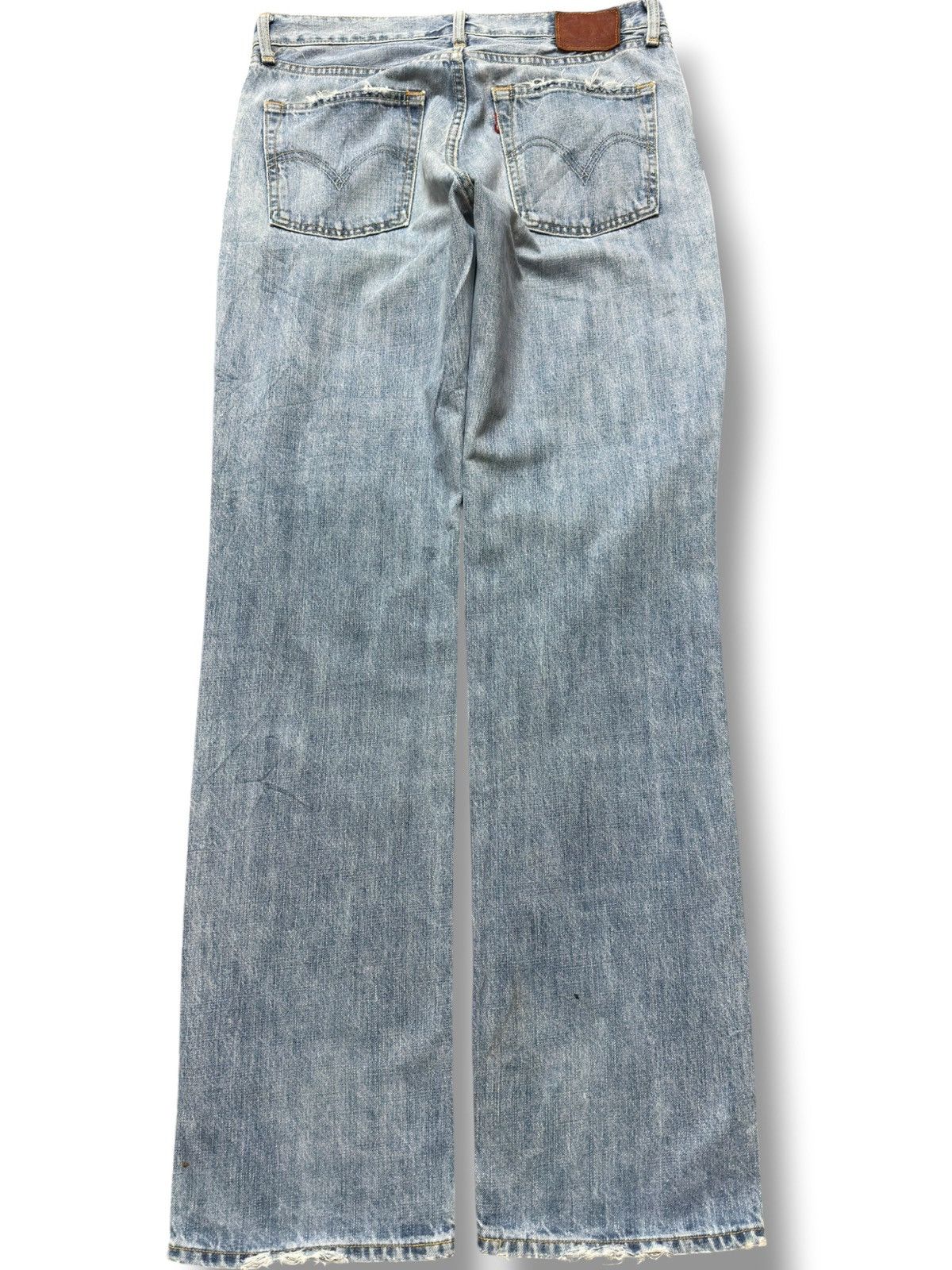 Levi's Vintage Clothing Vintage Levi’s 502 Faded Ripped Distressed Denim Size US 32 / EU 48 - 3 Thumbnail