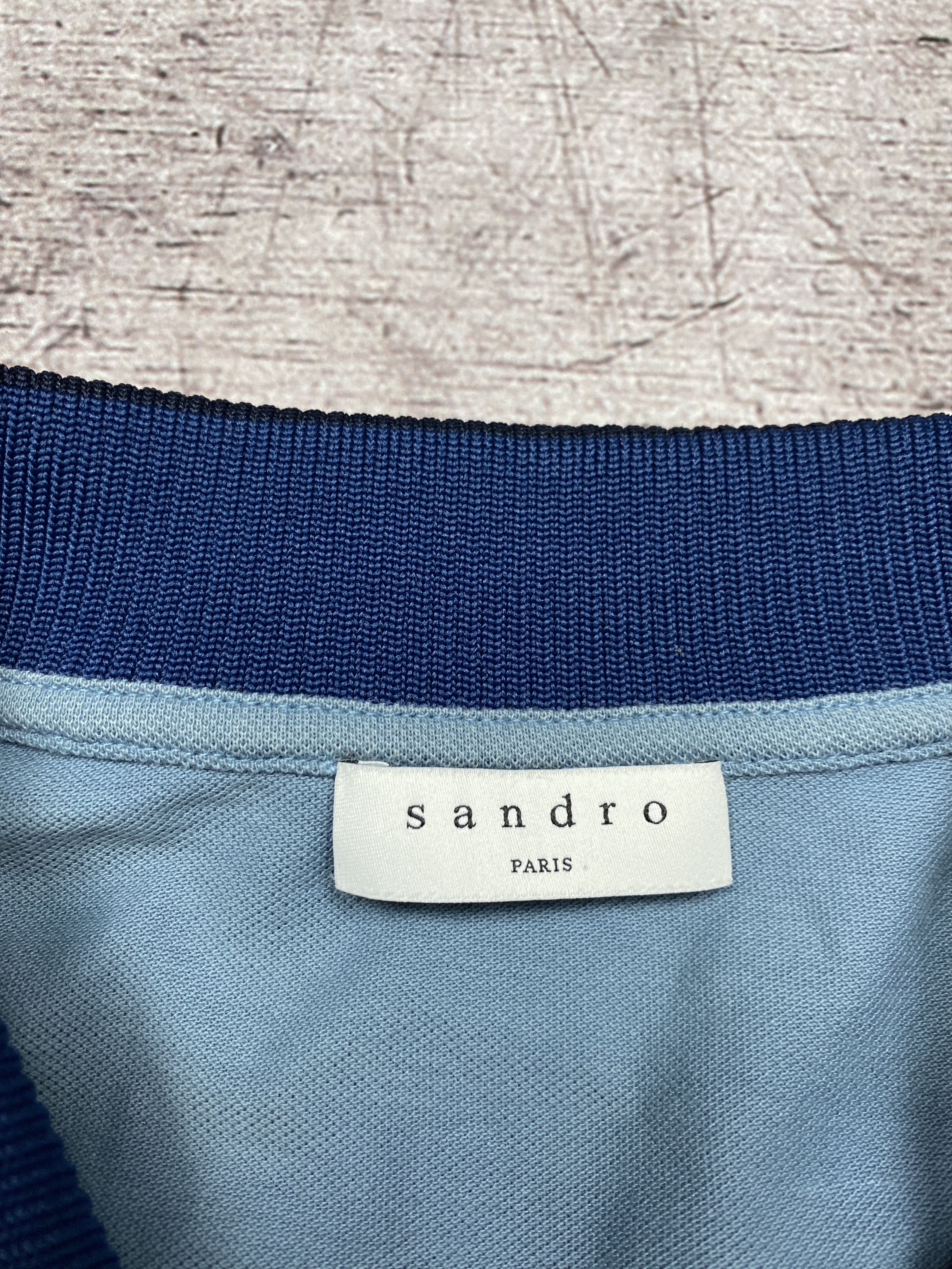 Other Sandro Paris Vintage Mens Polo Shirt Size US L / EU 52-54 / 3 - 3 Thumbnail
