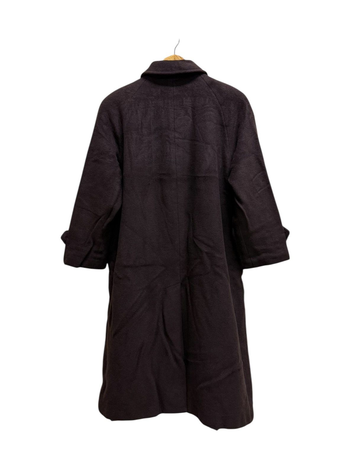 Aquascutum Aquascutum Made In England Wool Long Coat Jacket Brown Size US M / EU 48-50 / 2 - 2 Thumbnail