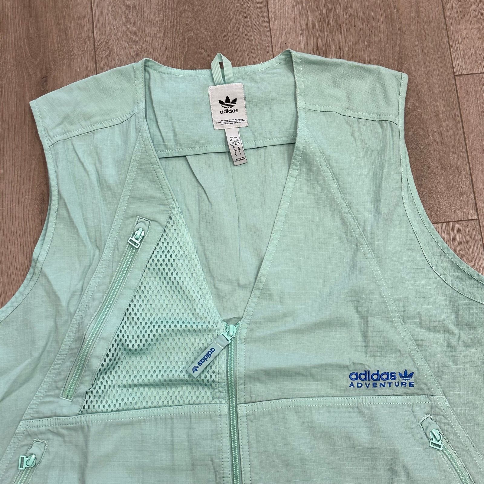 Adidas SS22 adidas Sean Wotherspoon Vest Clear Mint size Large L Size US L / EU 52-54 / 3 - 3 Thumbnail