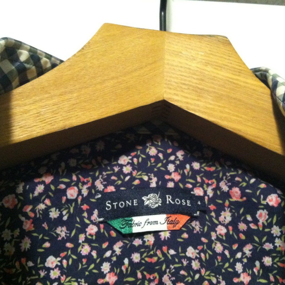 Stone Rose STONE ROSE MEN'S 100%EGYPTIAN COTTON CASUAL SHIRT SIZE:4 Size US M / EU 48-50 / 2 - 7 Thumbnail