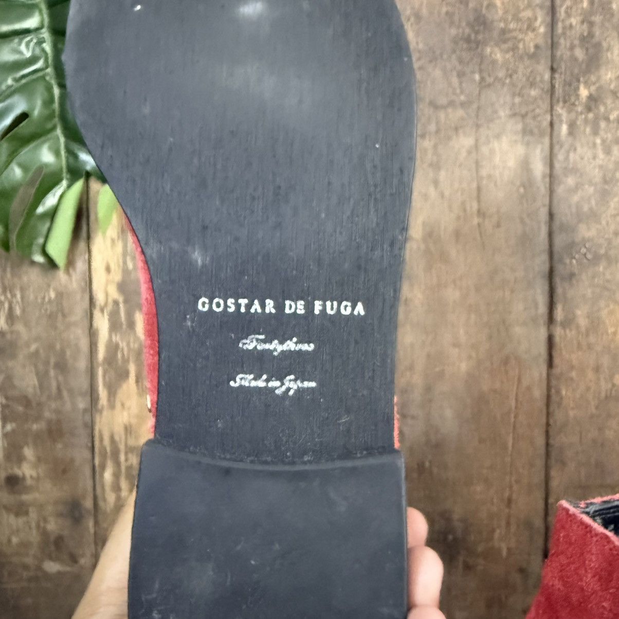 GOSTAR DE FUGA Vintage Gostar De Fuga Punk Red Boots Size US 8.5 / EU 41-42 - 12 Thumbnail