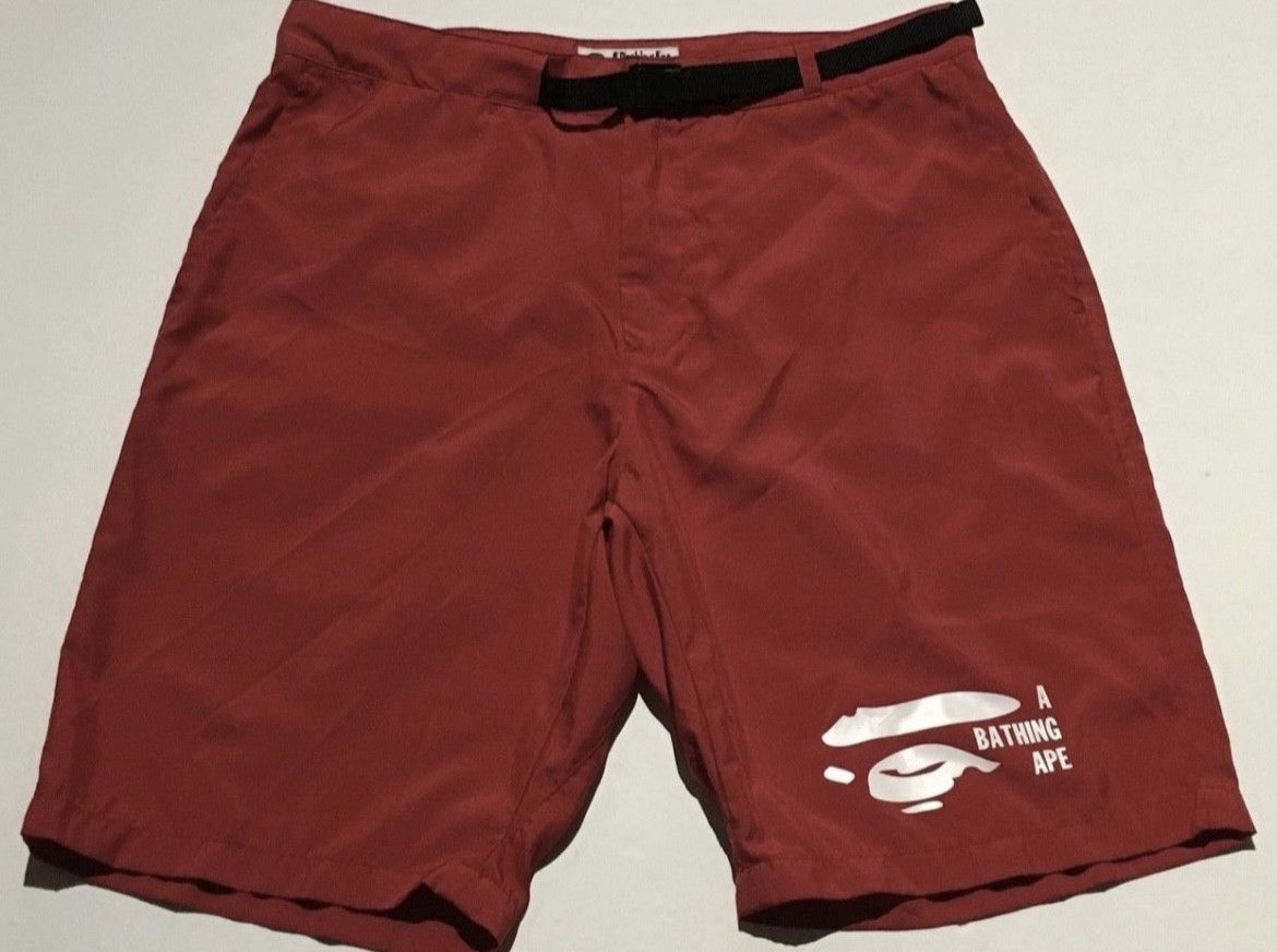 Bape Bape logo shorts Size US 32 / EU 48 - 1 Thumbnail