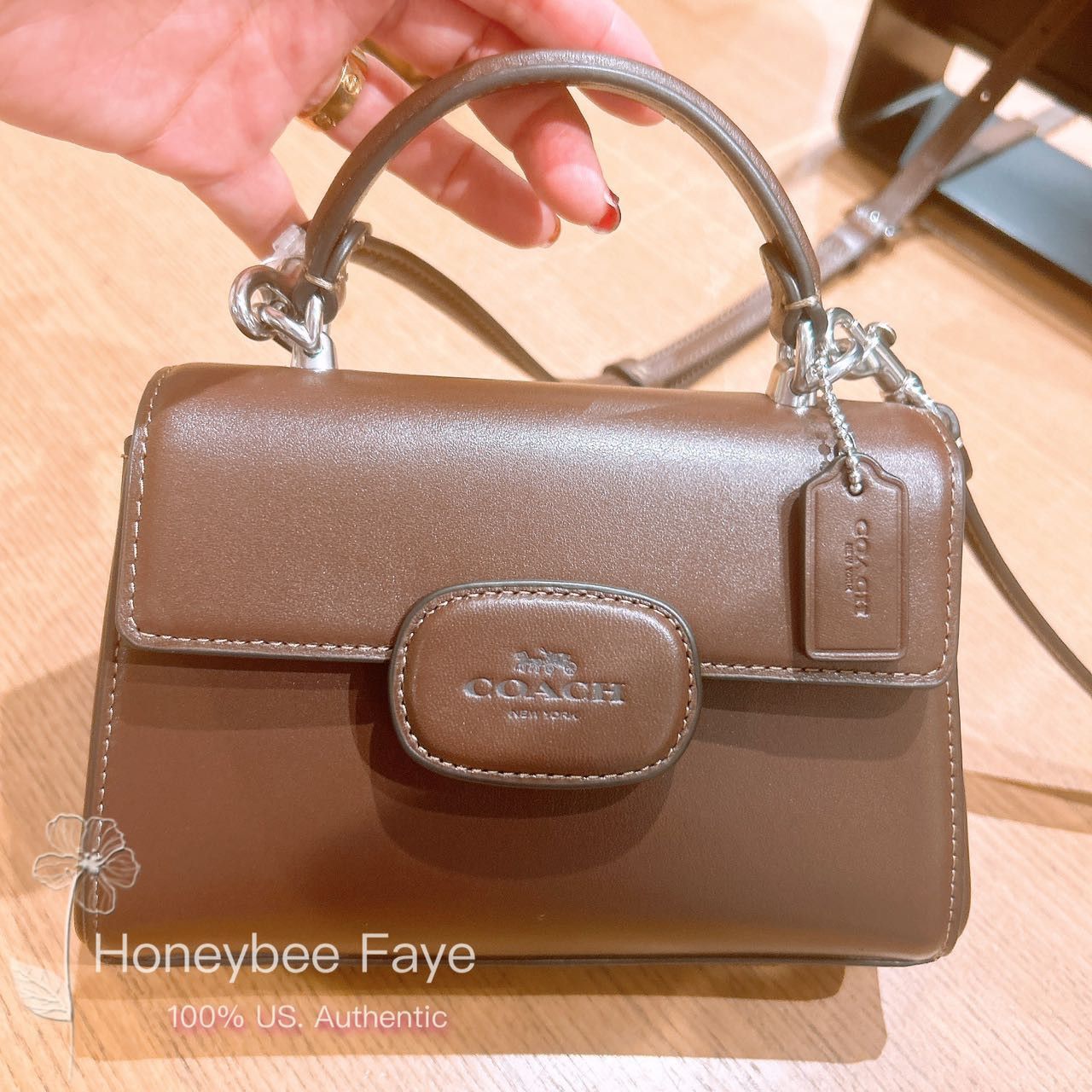 Coach Eliza Mini Top Handle Bag CW182 Size ONE SIZE - 1 Thumbnail