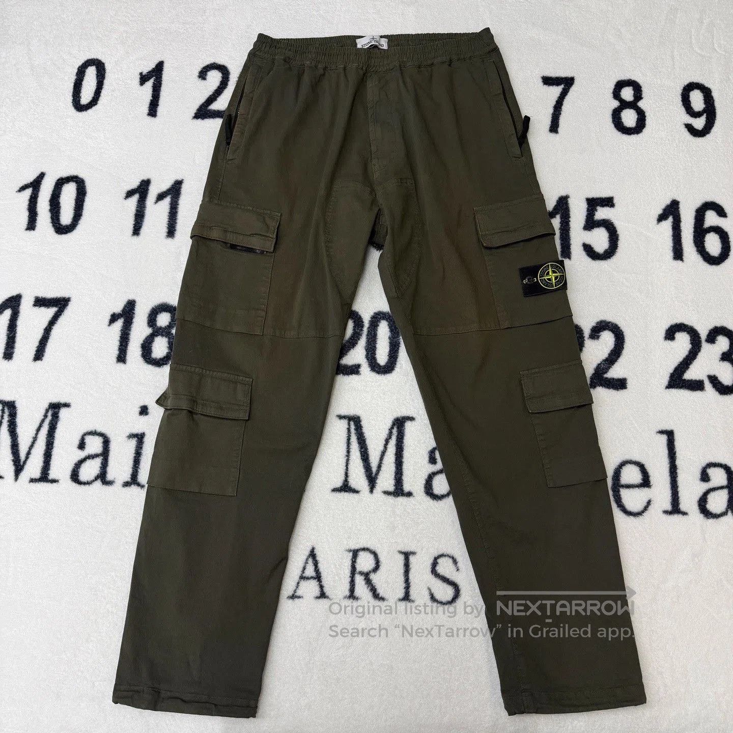 Stone Island Stone Island Army Green Cargo Pants. Size US 36 / EU 52 - 1 Thumbnail
