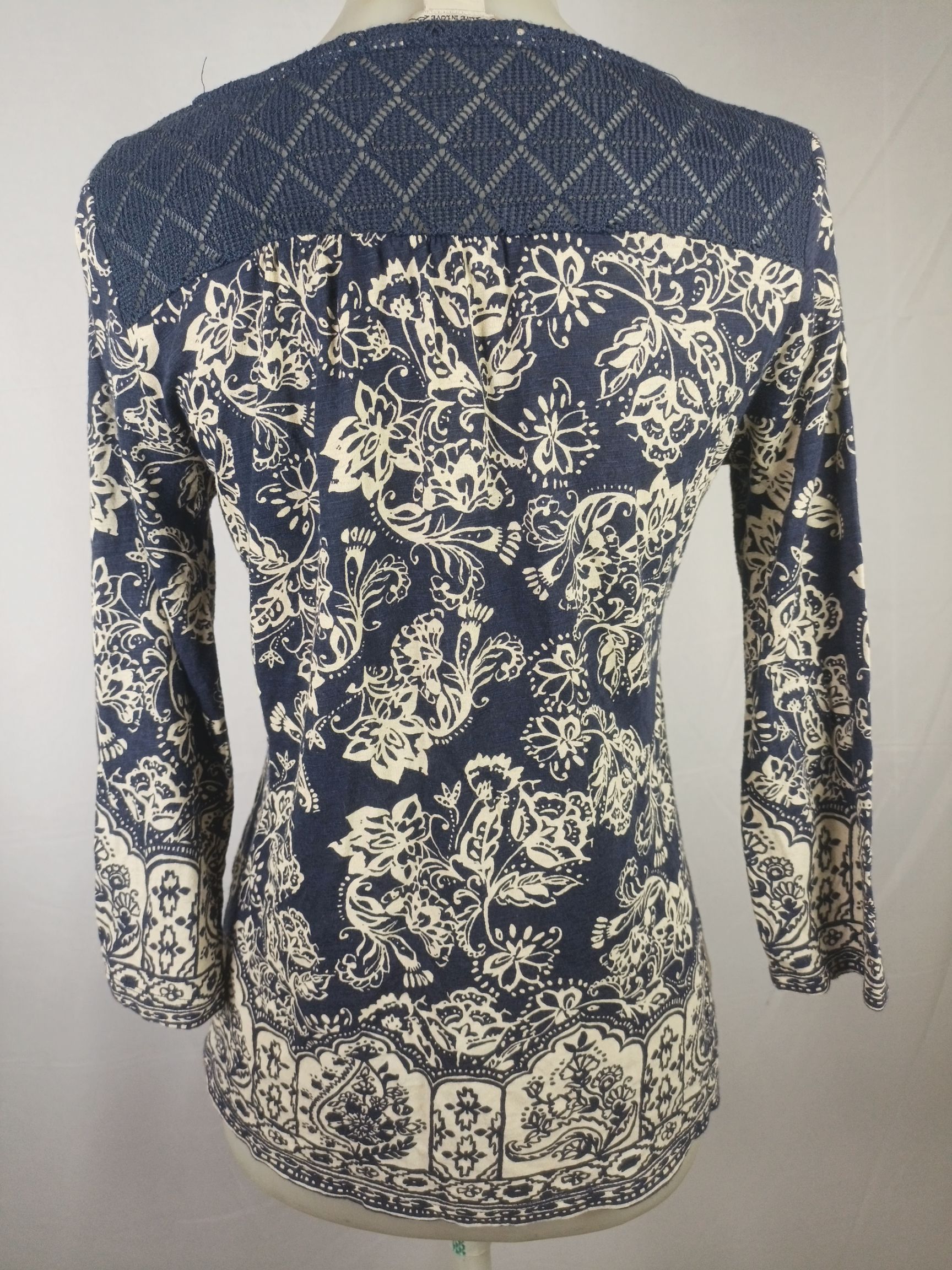 Japanese Brand × Lucky Brand LUCKY BRAND LIVE IN LOVE Women's Blouse Shirt Top Bohemian Size S / US 4 / IT 40 - 15 Thumbnail