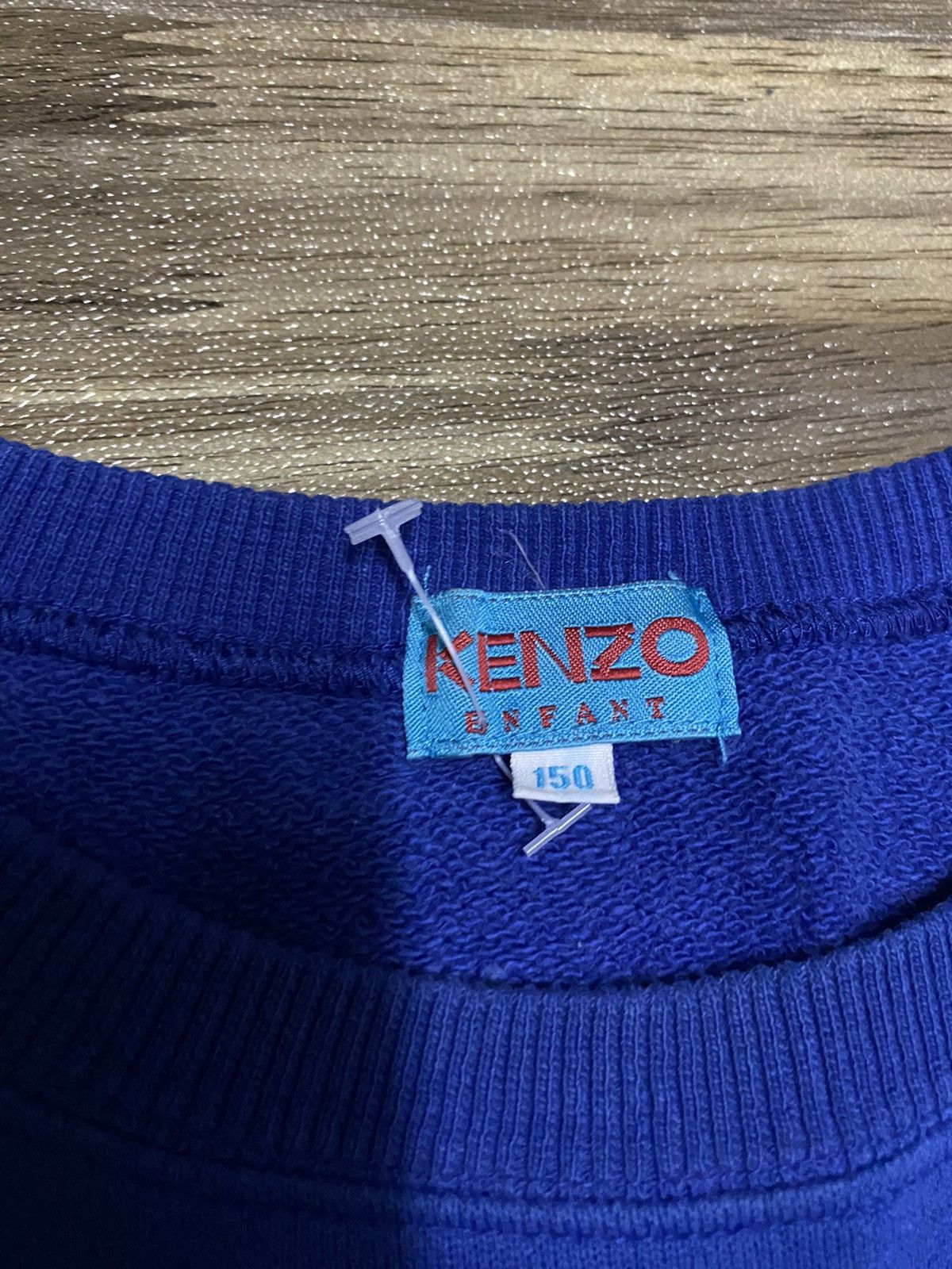 Kenzo × Vintage Vintage Kenzo Enfant Spellout Kenzo Sweatshirt Size US S / EU 44-46 / 1 - 5 Thumbnail