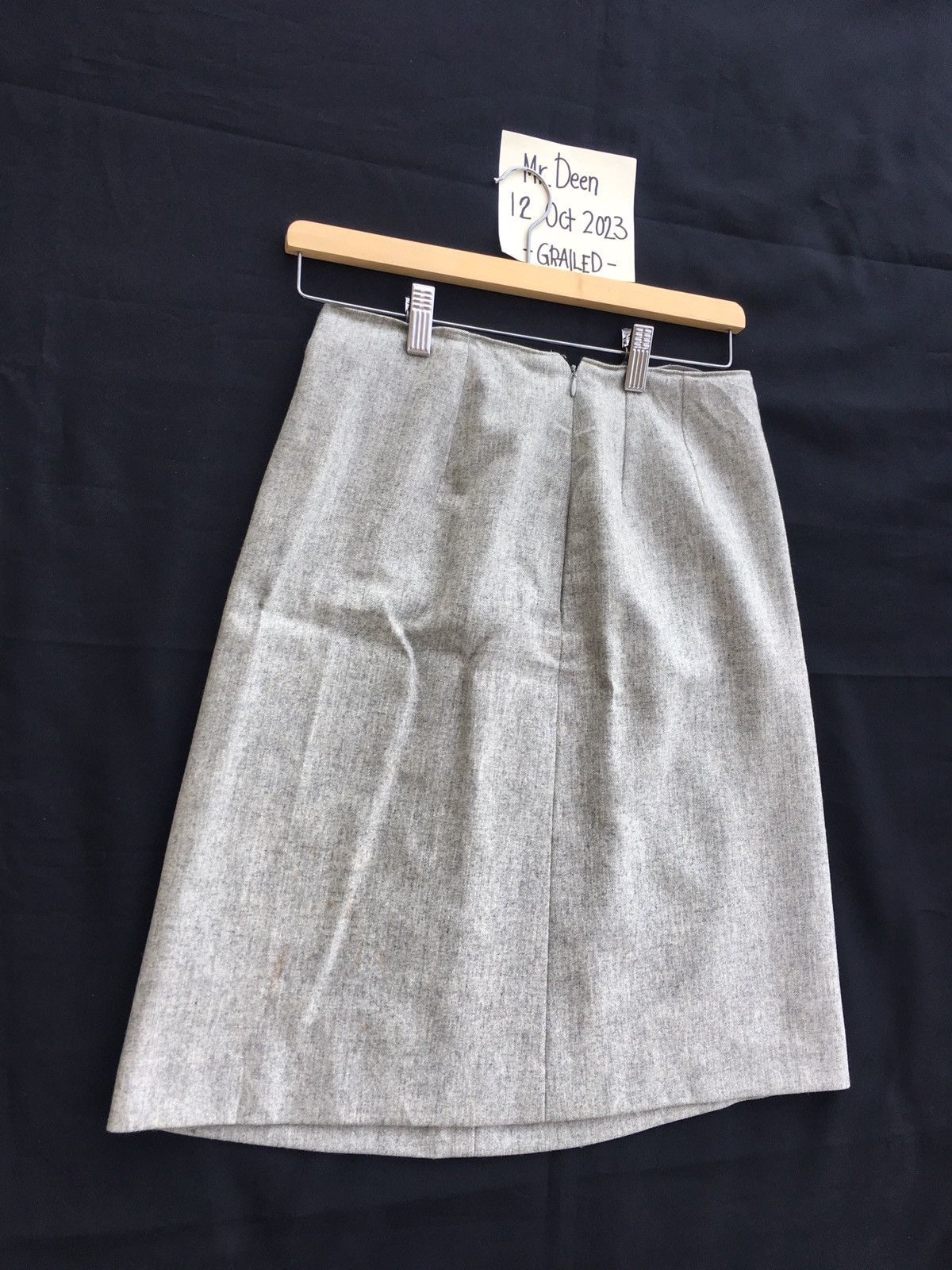 Lanvin Rare Vintage Lanvin Mini Skirt Size 27" / US 4 / IT 40 - 5 Thumbnail