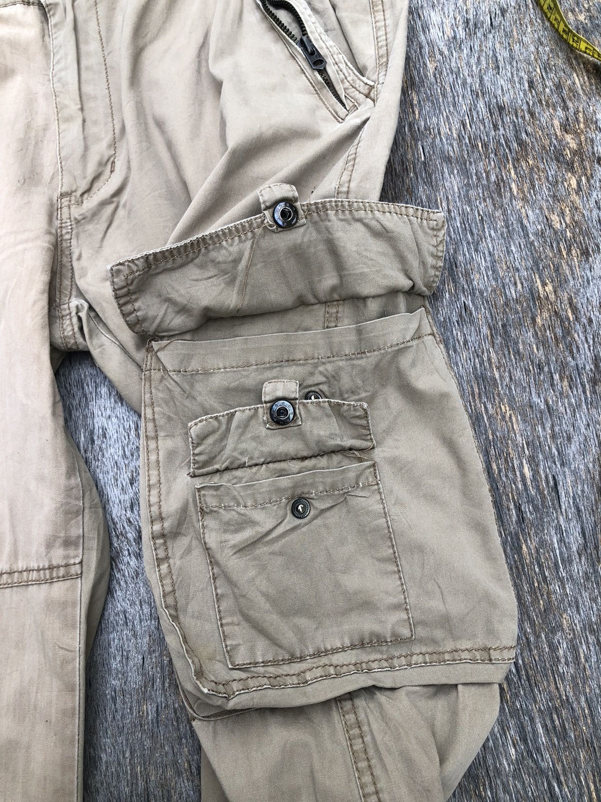 Japanese Brand Vintage Cargo Pants 8 Pocket Rare Design Size US 36 / EU 52 - 6 Thumbnail