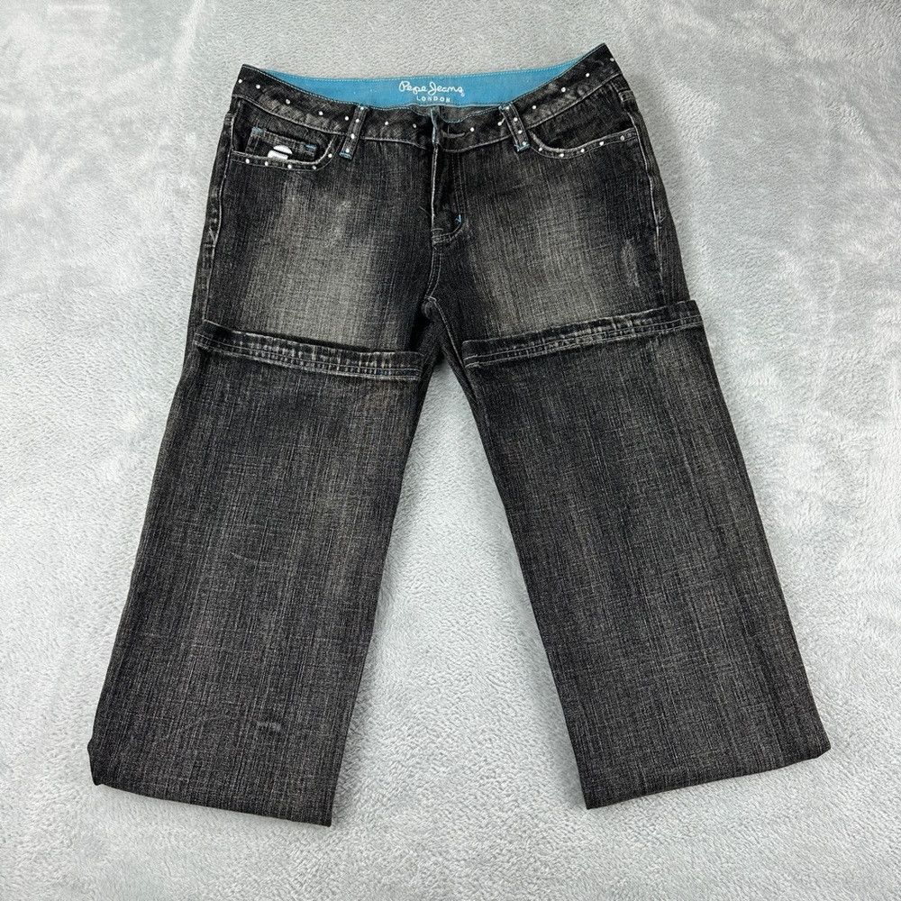 Pepe Jeans Pepe Jeans Low Rise Y2K Style Boot Cut Jeans Women’s Size 2 Size 28" / US 6 / IT 42 - 9 Thumbnail