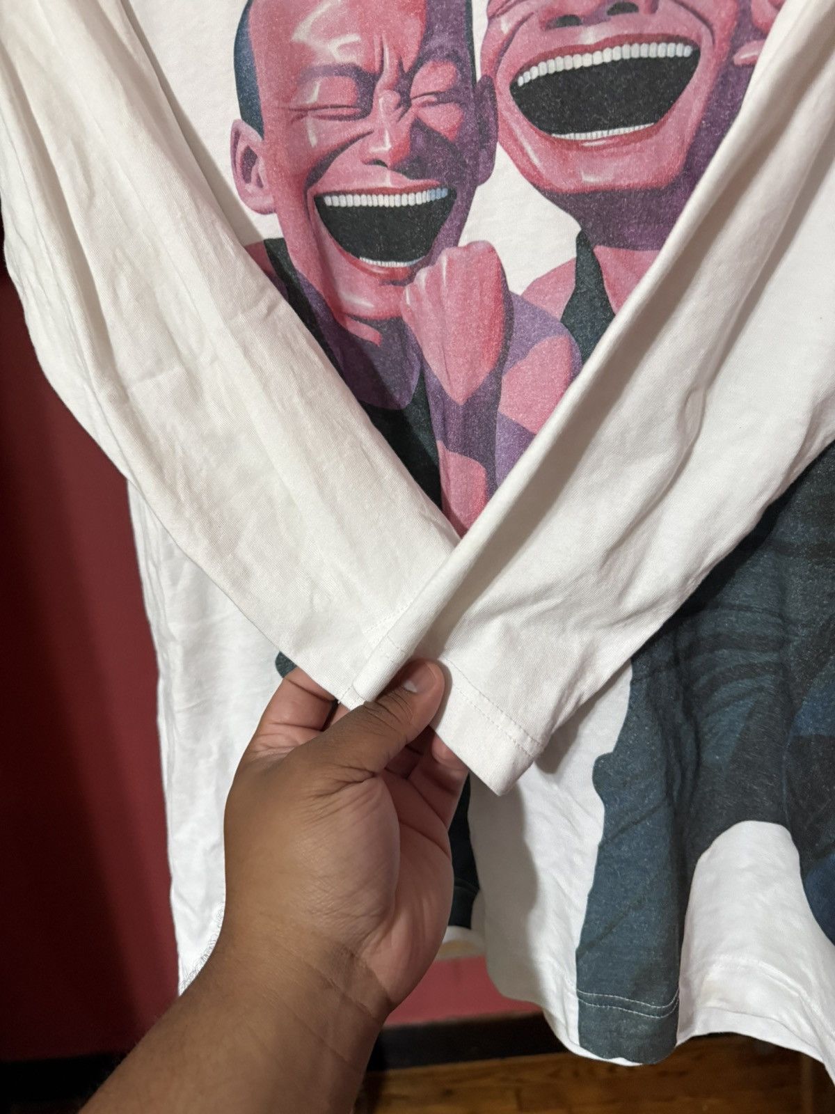 Comme des Garcons Comme Des Garcon Yue Minjun Two Men Shirt Size Medium Size US M / EU 48-50 / 2 - 3 Thumbnail