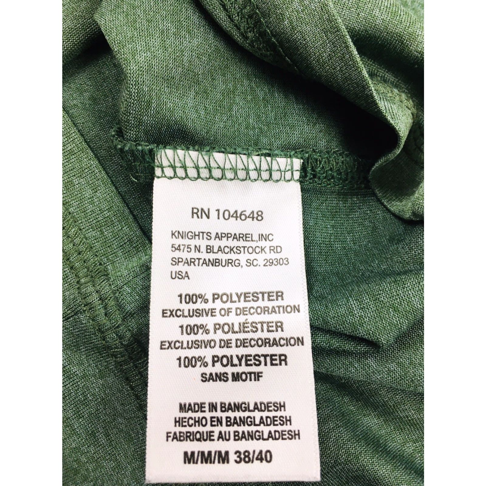 NHL NHL Hockey T-Shirt Mens Size Medium Green Minnesota Wild Polyester Round Neck Size US M / EU 48-50 / 2 - 3 Thumbnail