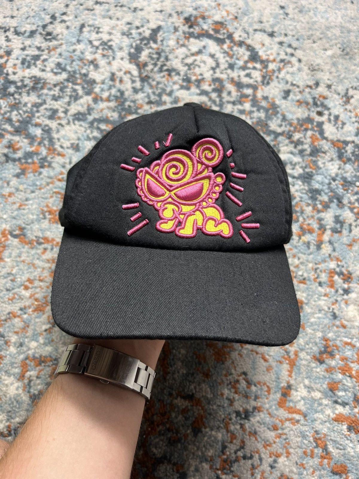 Hysteric Glamour × Japanese Brand Vintage 00s Hysteric Glamour embroidered hat Size ONE SIZE - 2 Thumbnail