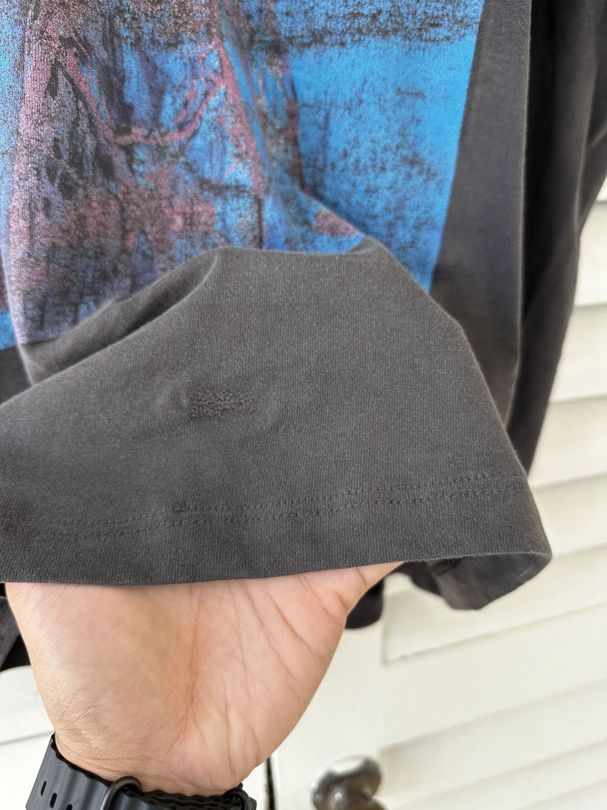 Vintage Authentic Vintage Nirvana Sliver Size US XL / EU 56 / 4 - 7 Thumbnail